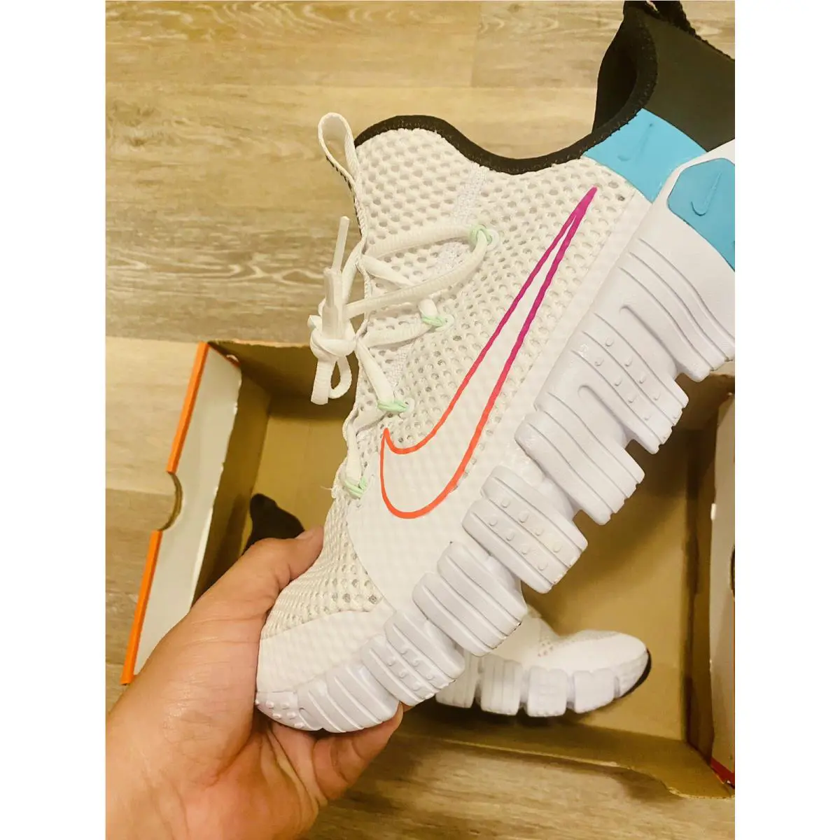 Nike shoes - Nike Free Metcon 3 - Free Metcon - CJ6314-120 - White-Hyper Violet-Multicolor (UPC: 194494071650) 2
