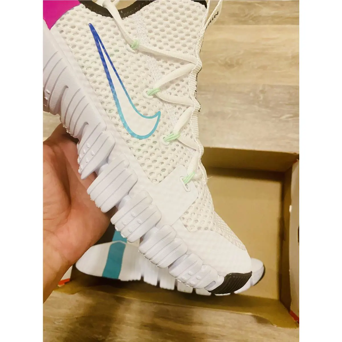 Nike shoes - Nike Free Metcon 3 - Free Metcon - CJ6314-120 - White-Hyper Violet-Multicolor (UPC: 194494071650) 7
