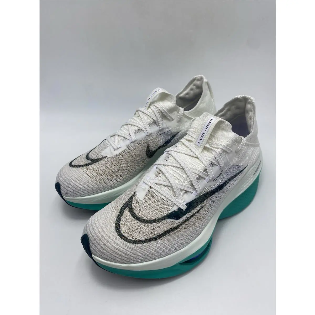 Nike shoes - Nike Air Zoom Alphafly - Air Zoom Alphafly - DN3555 100 - White/Deep Jungle-Clear Jade (UPC: 196607686416) 2