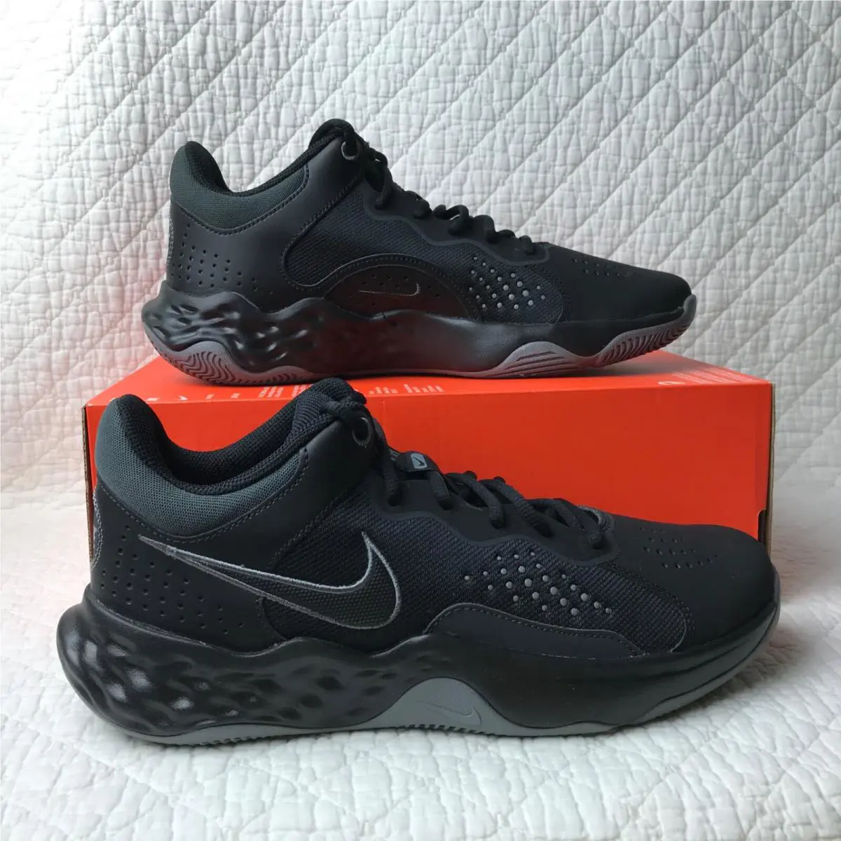 Nike shoes - Nike Fly By Mid - Fly Mid - DH5751-001 - black/Cool gray-anthracite 0
