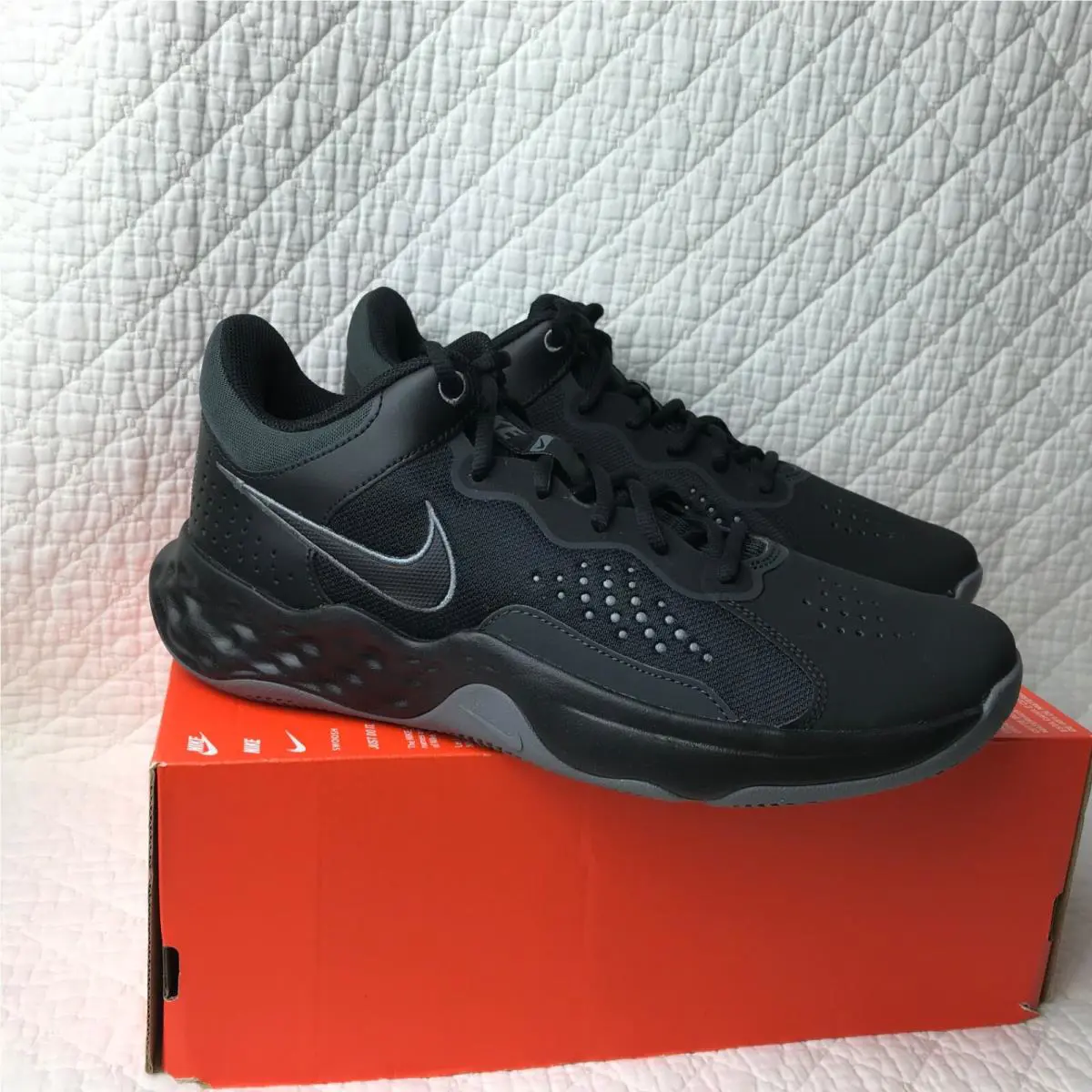 Nike shoes - Nike Fly By Mid - Fly Mid - DH5751-001 - black/Cool gray-anthracite 6