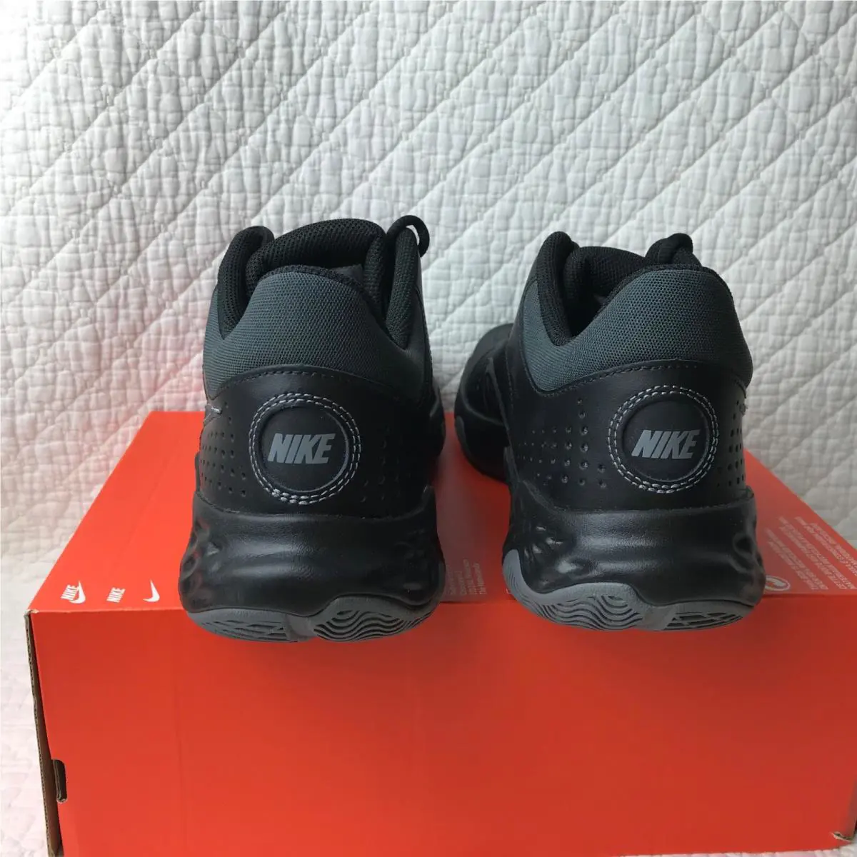 Nike shoes - Nike Fly By Mid - Fly Mid - DH5751-001 - black/Cool gray-anthracite 4