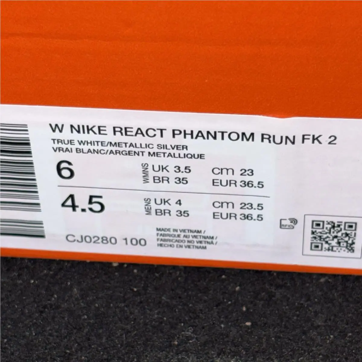 Nike shoes - Nike React Phantom - React Phantom - CJ0280-100 - White 6