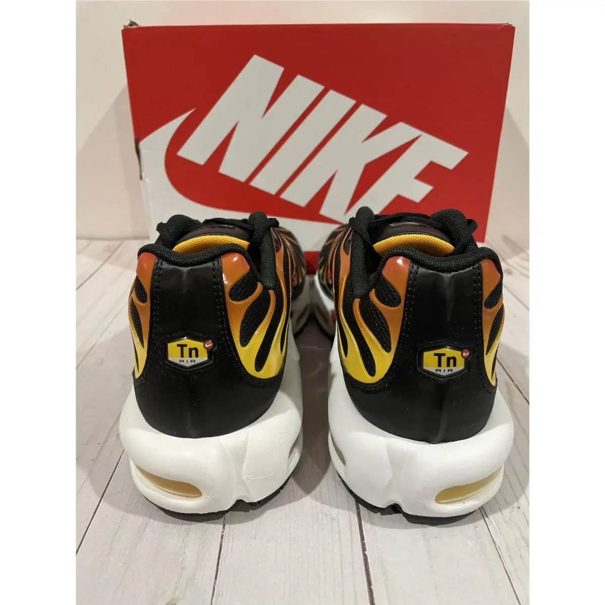 Nike shoes - Nike Air Max Plus - Air Max Plus - DC6094-001 - Black, Manufacturer: Black/Cosmic Clay/Kumquat/Mystic Red (UPC: 0195242086315) 2