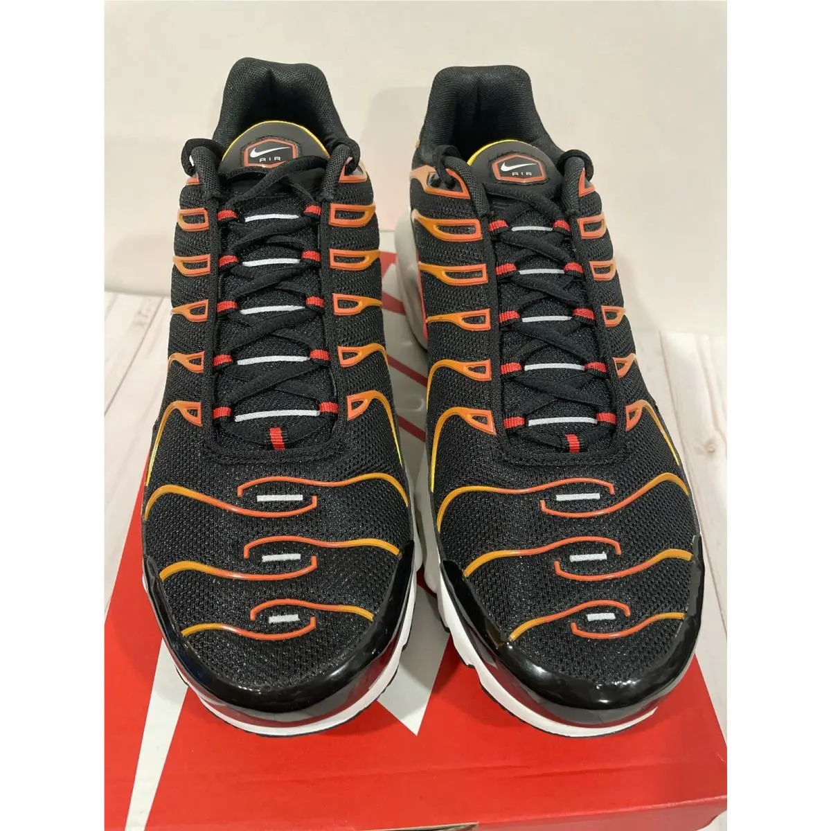 Nike shoes - Nike Air Max Plus - Air Max Plus - DC6094-001 - Black, Manufacturer: Black/Cosmic Clay/Kumquat/Mystic Red (UPC: 0195242086315) 5