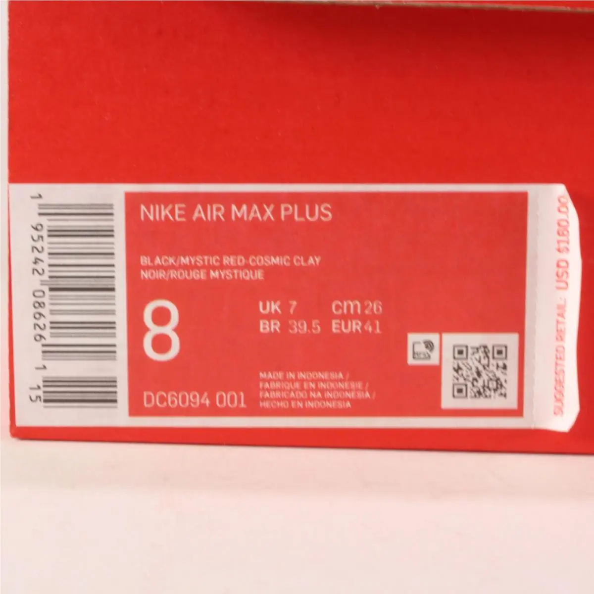 Nike shoes - Nike Air Max Plus - Air Max Plus - DC6094-001 - Black 8