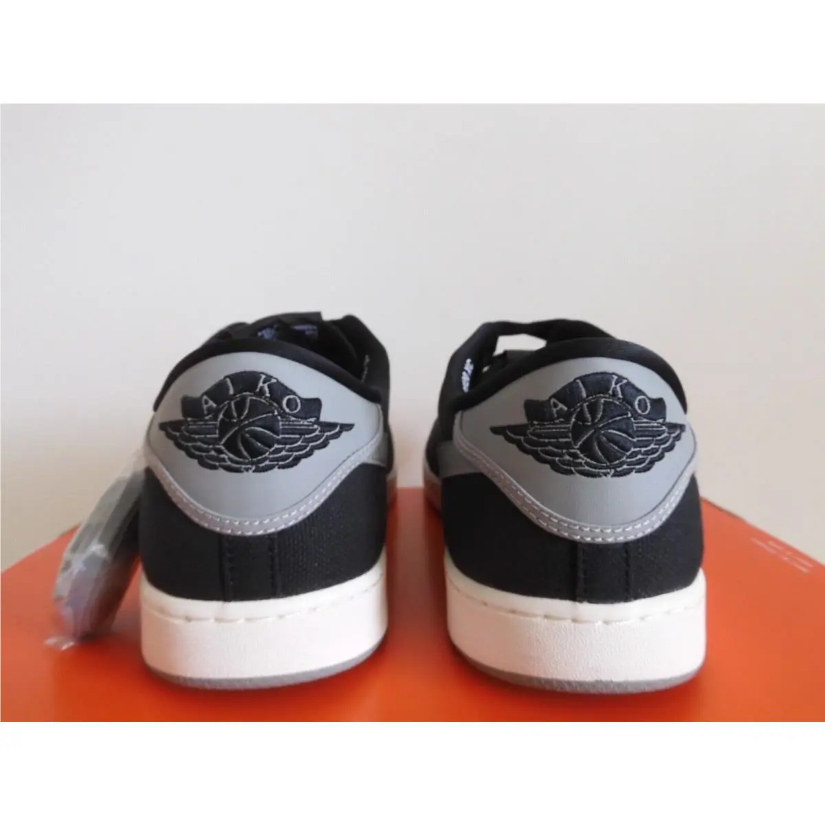 Nike shoes - Nike Air Jordan 1 - Air - DX4981 002 - Black (UPC: 196606016177) 2