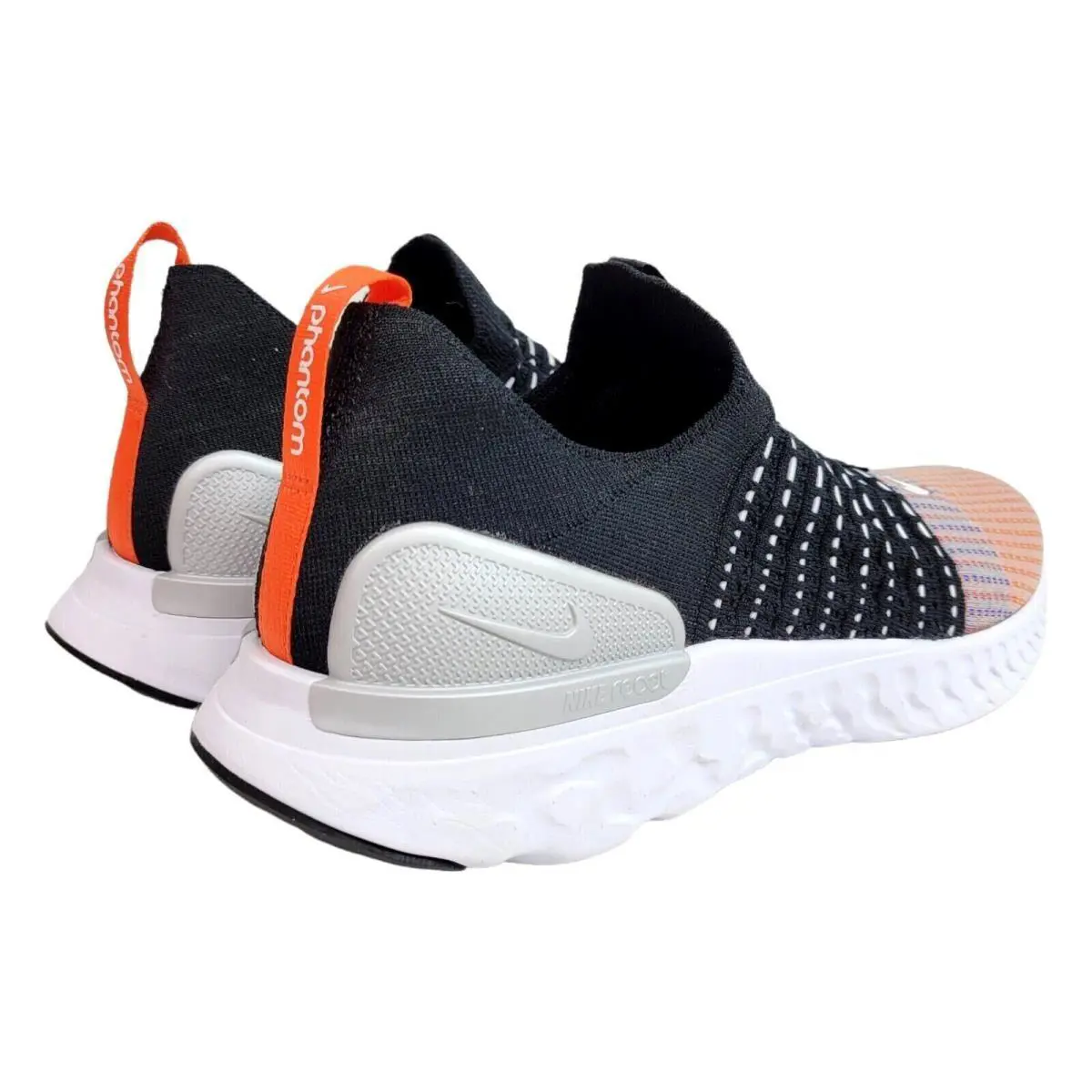 Nike shoes - Nike React Phantom - React Phantom - Black/White-Team Orange 4