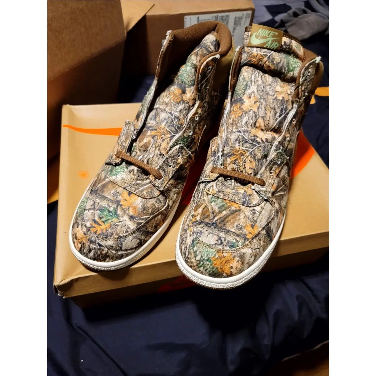 Nike shoes - PE SP x Realtree - Realtree - FD1324-900 - Brown, Manufacturer: Multi-Color/Oil Green/Military Brown/Sail 0