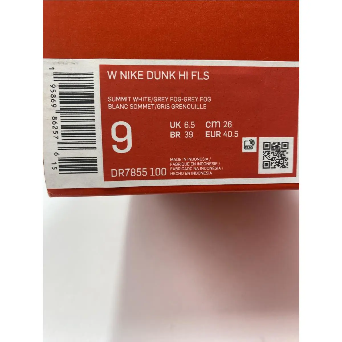 Nike shoes - Nike Light - Light - DR7855 100 - Summit White/Grey Fog (UPC: 195869862576) 6