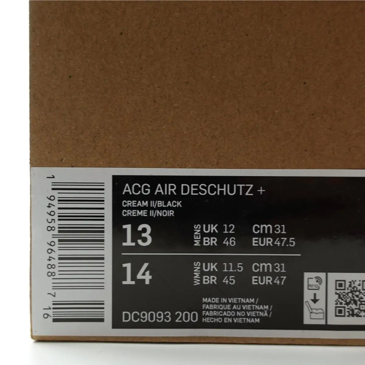 Nike shoes - Nike ACG Air Deschutz - ACG Air Deschutz - DC9093-200 - Cream 9