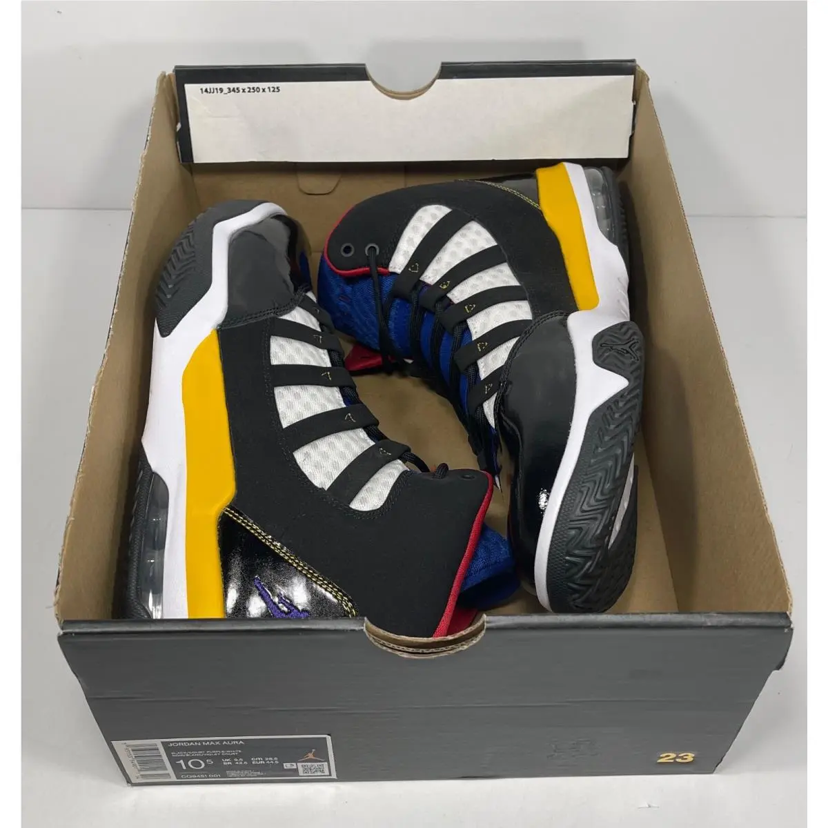 Nike shoes - Jordan Max Aura - Max Aura - CQ9451 001 - BLACK COURT PURPLE (UPC: 193153549011) 8