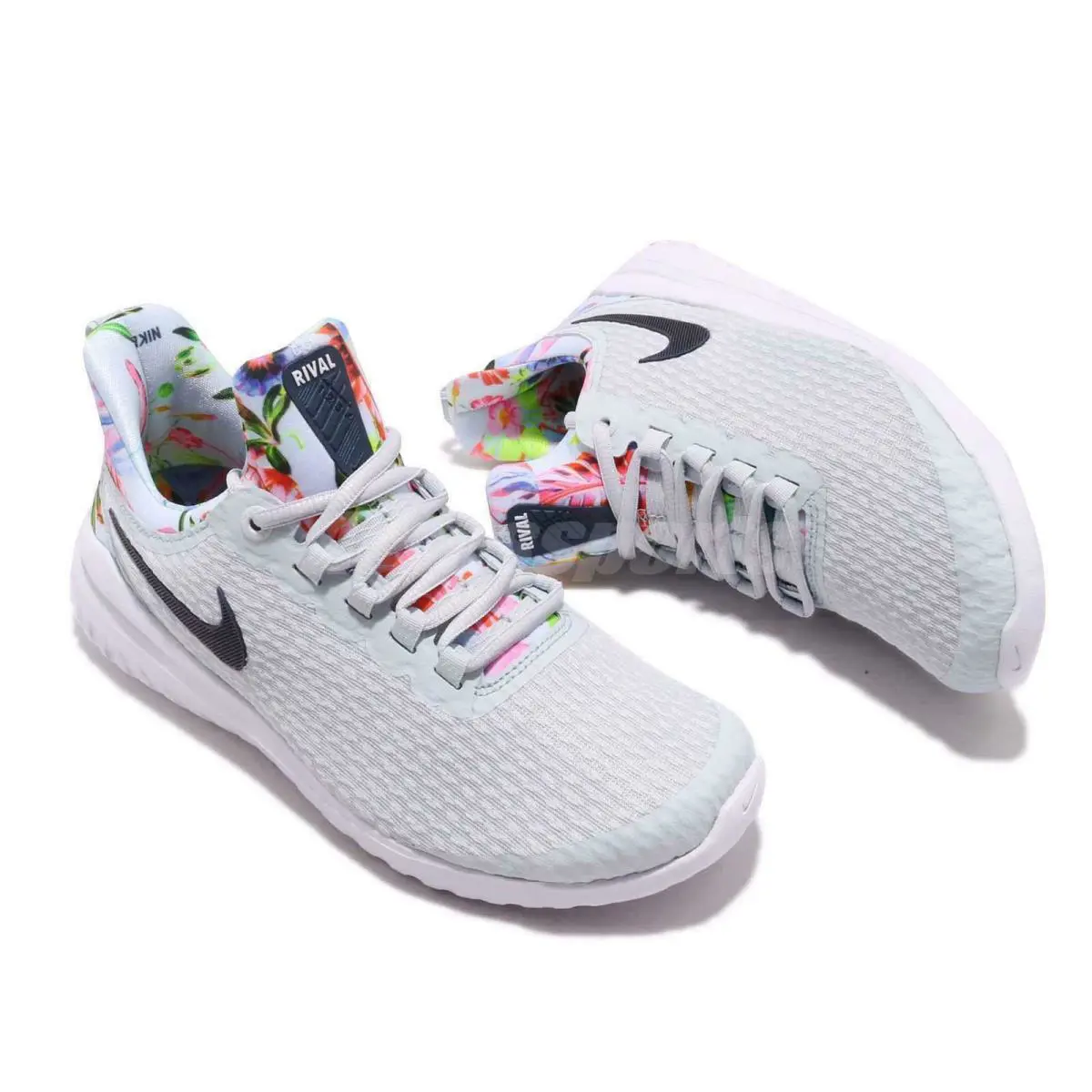 Nike shoes - PURE PLATINUM/BLACK-MULTI-COLOR-WHITE 3