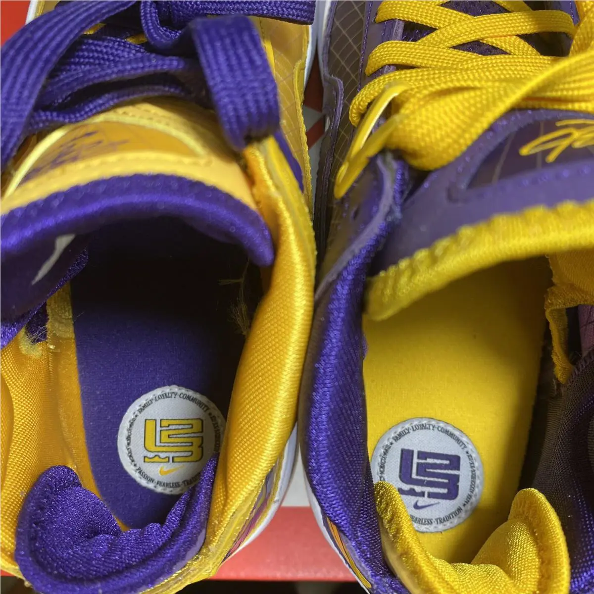 Nike shoes - Lebron 7 - Lebron - DA3203-500 - Court Purple / White - Amarillo 8