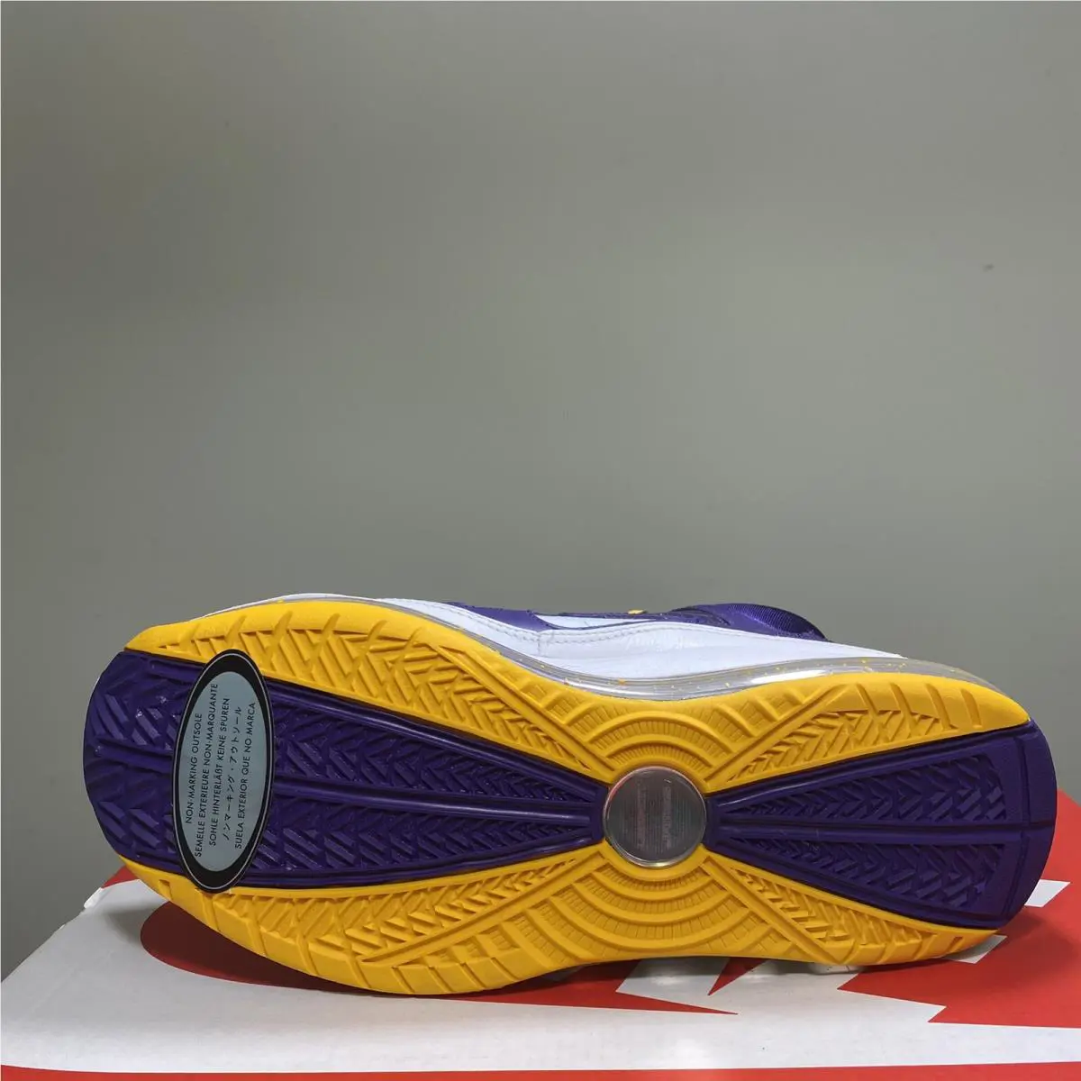 Nike shoes - Lebron 7 - Lebron - DA3203-500 - Court Purple / White - Amarillo 9