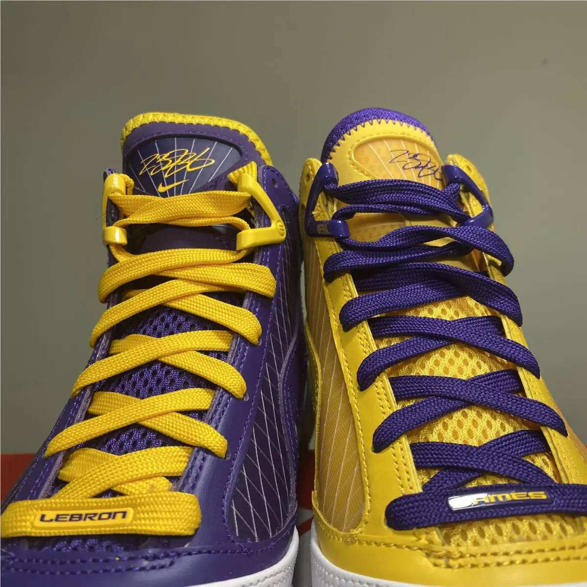 Nike shoes - Lebron 7 - Lebron - DA3203-500 - Court Purple / White - Amarillo 3