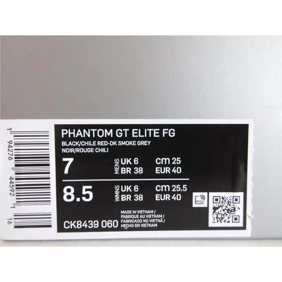 Nike shoes - Nike Phantom GT Elite - Phantom Elite - CK8439-060 - Black (UPC: 194276445921) 4