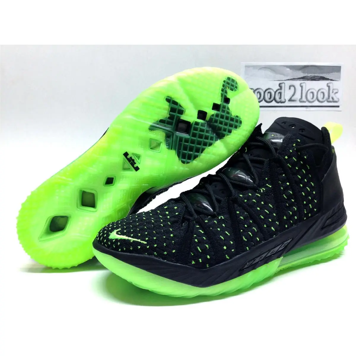 Nike shoes - Nike LeBron 18 - LeBron - CQ9283-005 - Black (UPC: 194500830882) 0