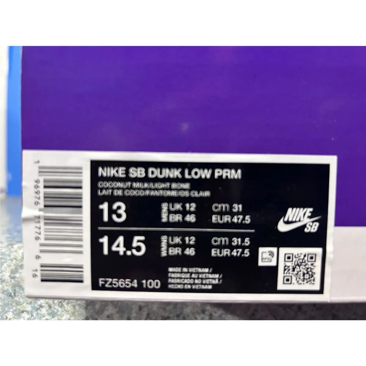 Nike shoes - Nike SB Dunk Low - Dunk Low - FZ5654-100 - Brown (UPC: 196976716677) 6
