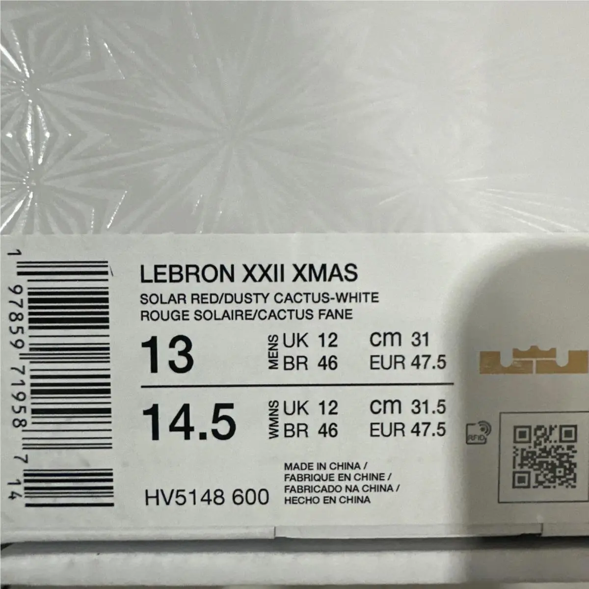 Nike shoes - Nike Lebron XXII - Lebron XXII - Hv5148-600 - White 4