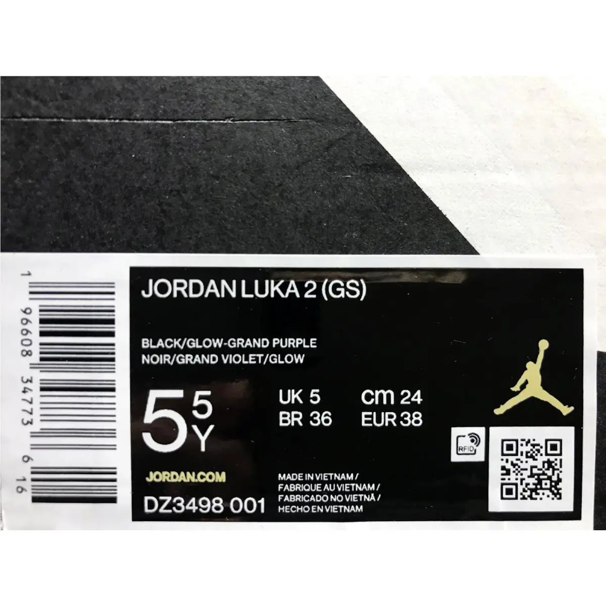 Nike shoes - Air Jordan 2 - Air - Black (UPC: 196608347736) 4