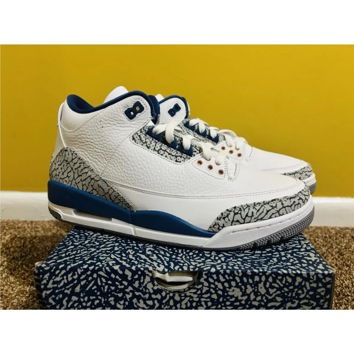 Nike shoes - Air Jordan 3 - Air - CT8532-148 - Blue (UPC: 0196604361095) 9