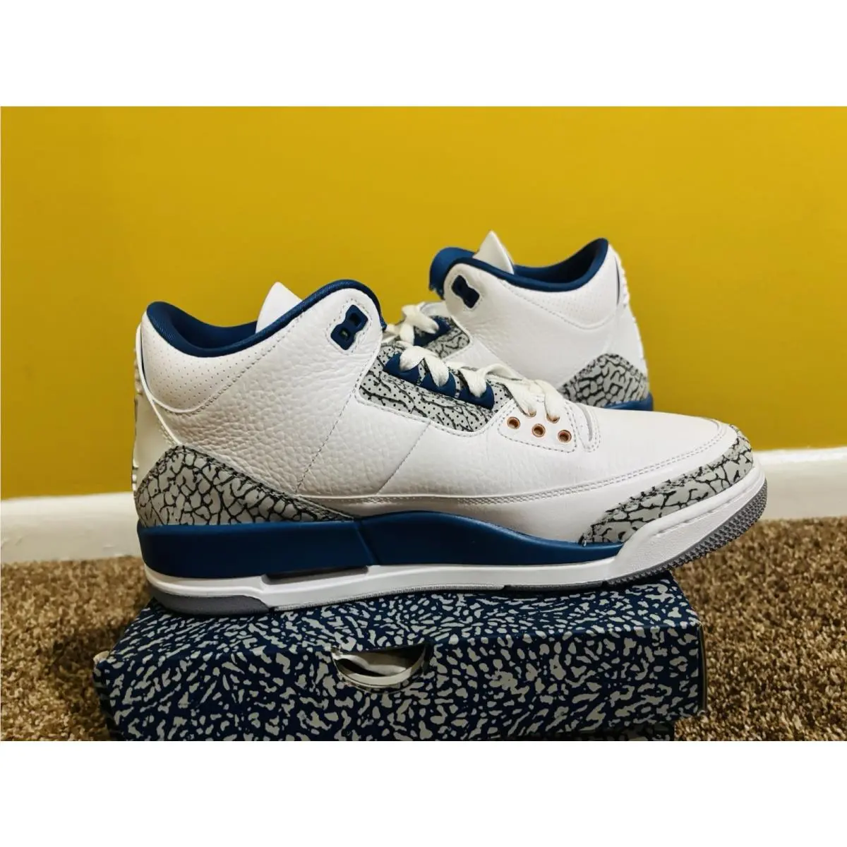 Nike shoes - Air Jordan 3 - Air - CT8532-148 - Blue (UPC: 0196604361095) 1
