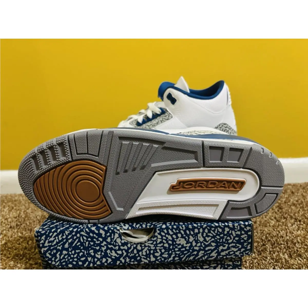 Nike shoes - Air Jordan 3 - Air - CT8532-148 - Blue (UPC: 0196604361095) 2