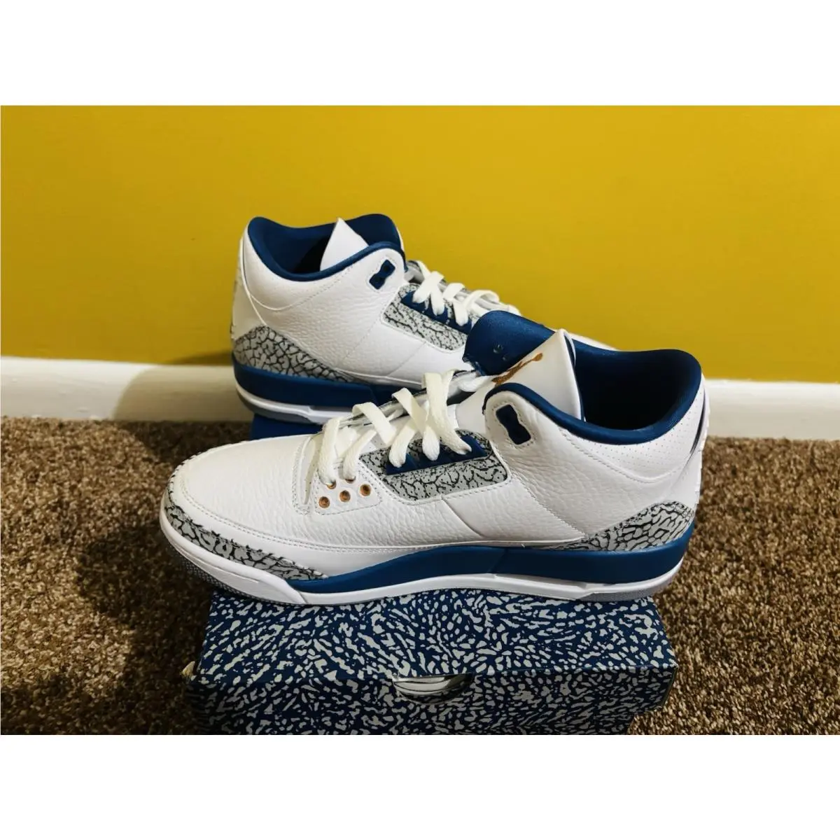 Nike shoes - Air Jordan 3 - Air - CT8532-148 - Blue (UPC: 0196604361095) 3