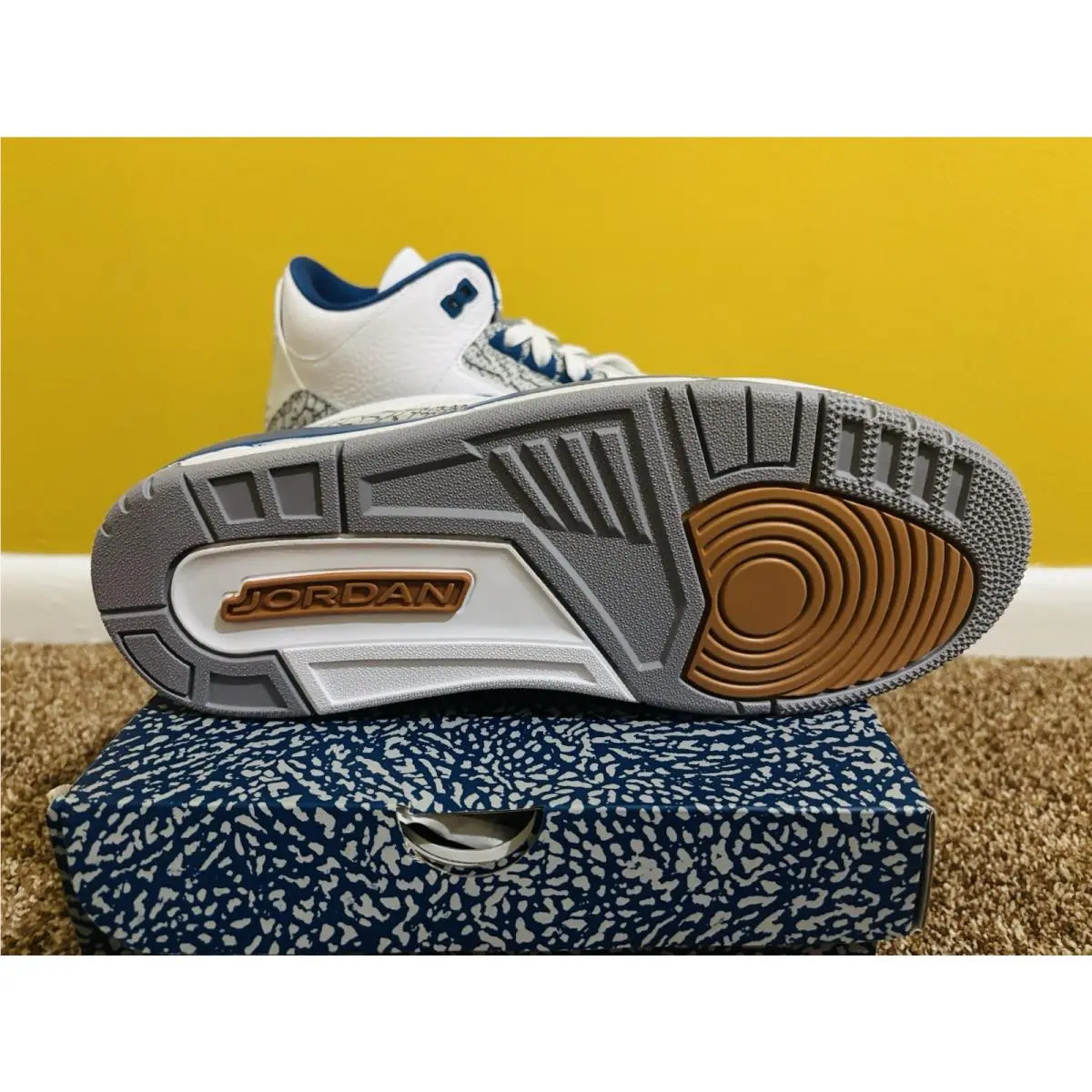 Nike shoes - Air Jordan 3 - Air - CT8532-148 - Blue (UPC: 0196604361095) 4