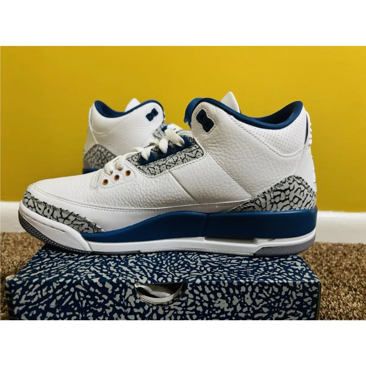 Nike shoes - Air Jordan 3 - Air - CT8532-148 - Blue (UPC: 0196604361095) 5