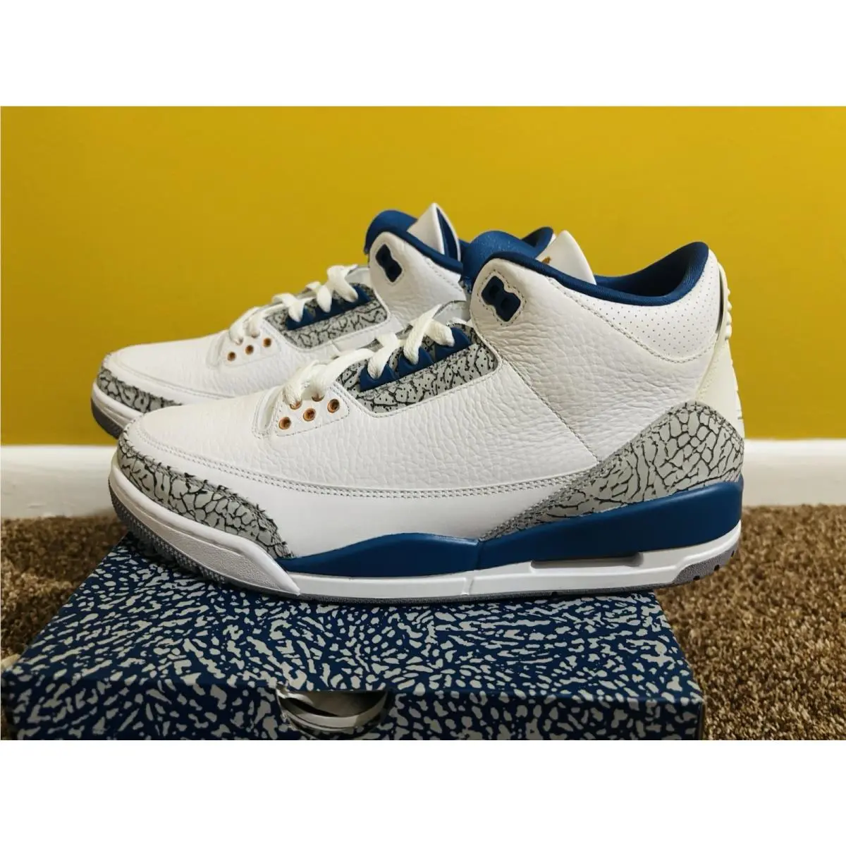 Nike shoes - Air Jordan 3 - Air - CT8532-148 - Blue (UPC: 0196604361095) 7