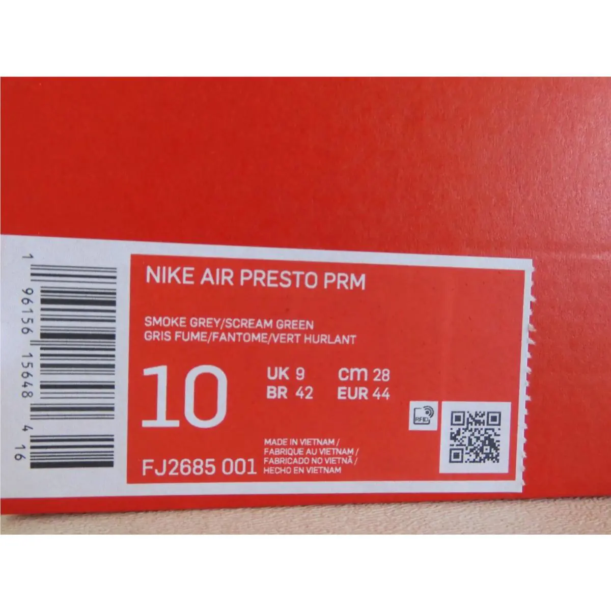 Nike shoes - NIKE AIR PRESTO PREMIUM HALLOWEEN - FJ2685 001 - Gray 3