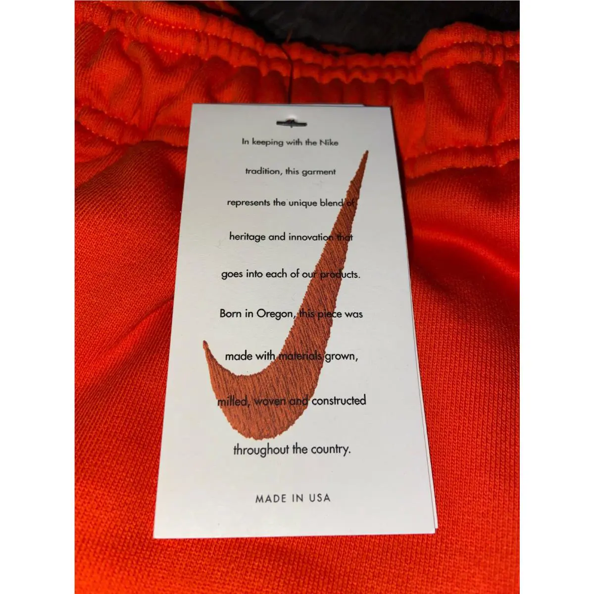 Nike clothing - CQ4005 - CQ4005 - Orange, Manufacturer: 891 3