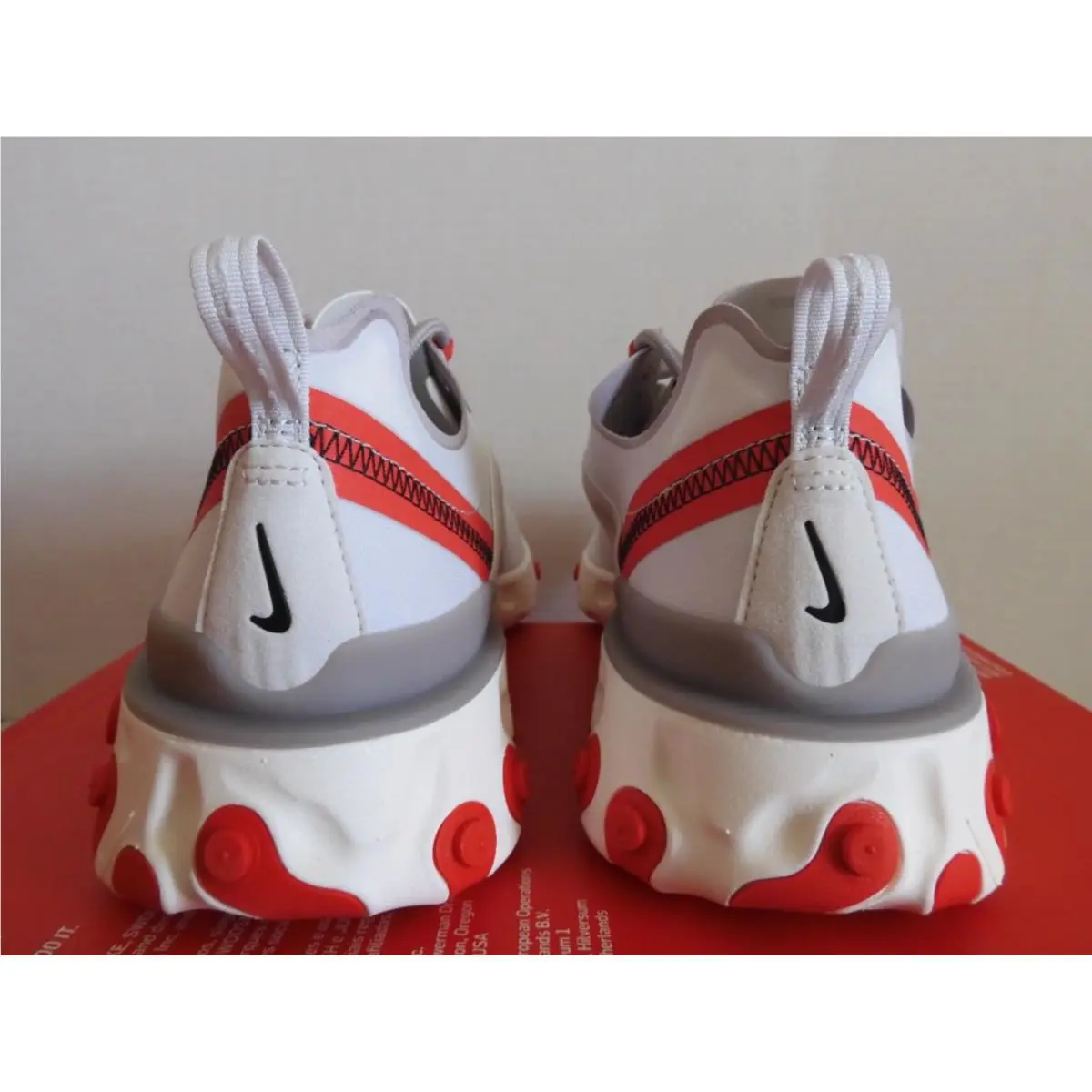 Nike shoes - Nike React Element - React Element - BQ2728 010 - White (UPC: 193154388336) 2
