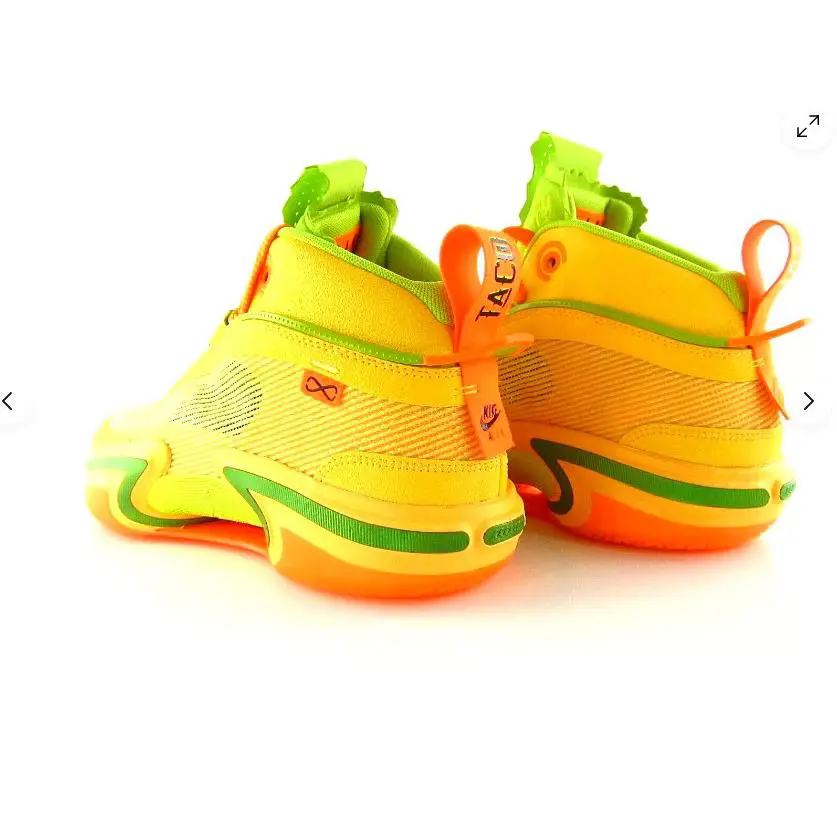 Nike shoes - Air Jordan 36 Nitro - Air Nitro - DQ6866 803 - Citron Pulse/Black (UPC: 195867229388) 1
