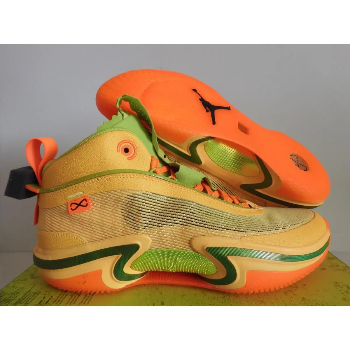 Nike Air Jordan Xxxvi 36 Nitro Taco Jay Citron Pulse-black SZ 13 DQ6866-803