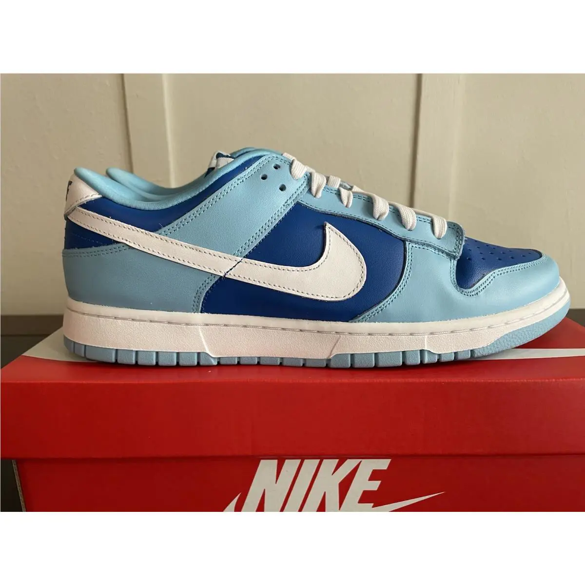 Nike shoes - Nike Dunk - Dunk - DD0121400 - FLASH/WHITE-ARGON BLUE-FLASH (UPC: 00195869949857) 3
