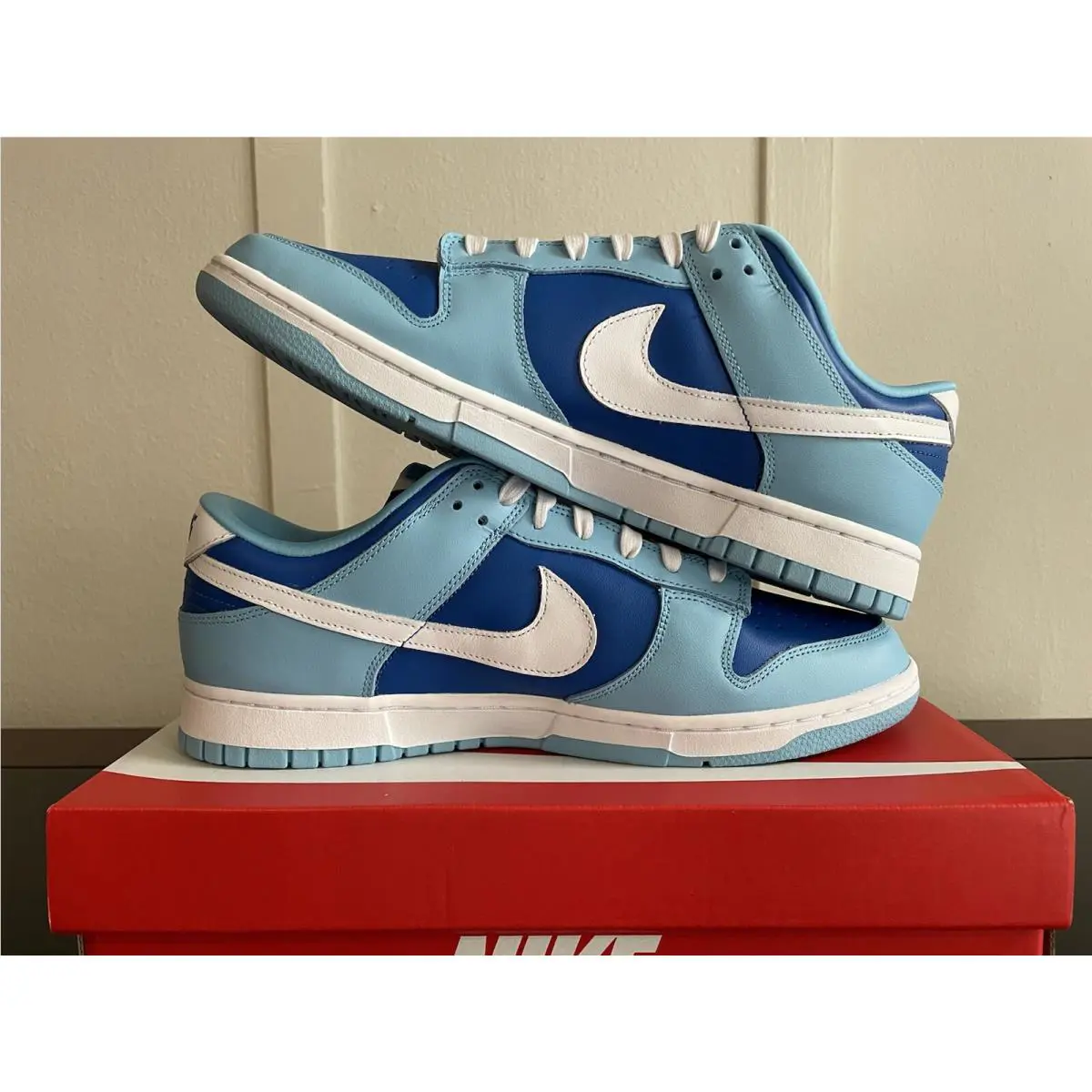 Nike shoes - Nike Dunk - Dunk - DD0121400 - FLASH/WHITE-ARGON BLUE-FLASH (UPC: 00195869949857) 5