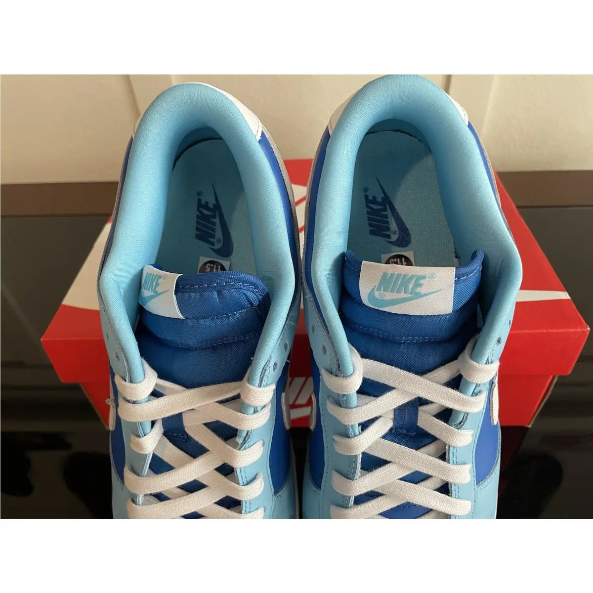 Nike shoes - Nike Dunk - Dunk - DD0121400 - FLASH/WHITE-ARGON BLUE-FLASH (UPC: 00195869949857) 7