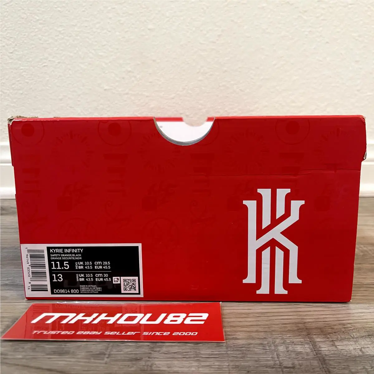 Nike shoes - Nike Kyrie Infinity - Kyrie Infinity - D09614-800 - Silver (UPC: 196149035208) 6