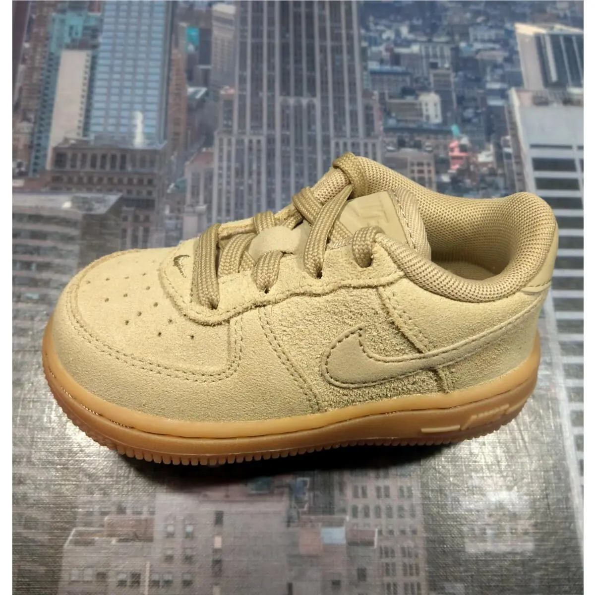 Nike shoes - Nike Air Force 1 LV8 - 874360-205 - Mushroom 3