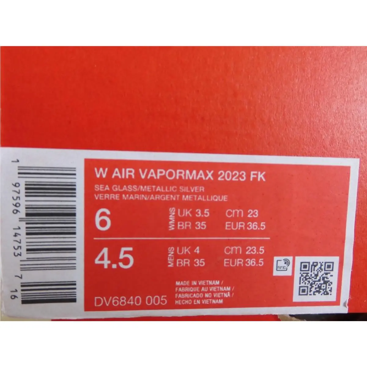 Nike shoes - Nike Air VaporMax Flyknit - Air VaporMax Flyknit - Dv6840 005 - White (UPC: 197596147537) 3
