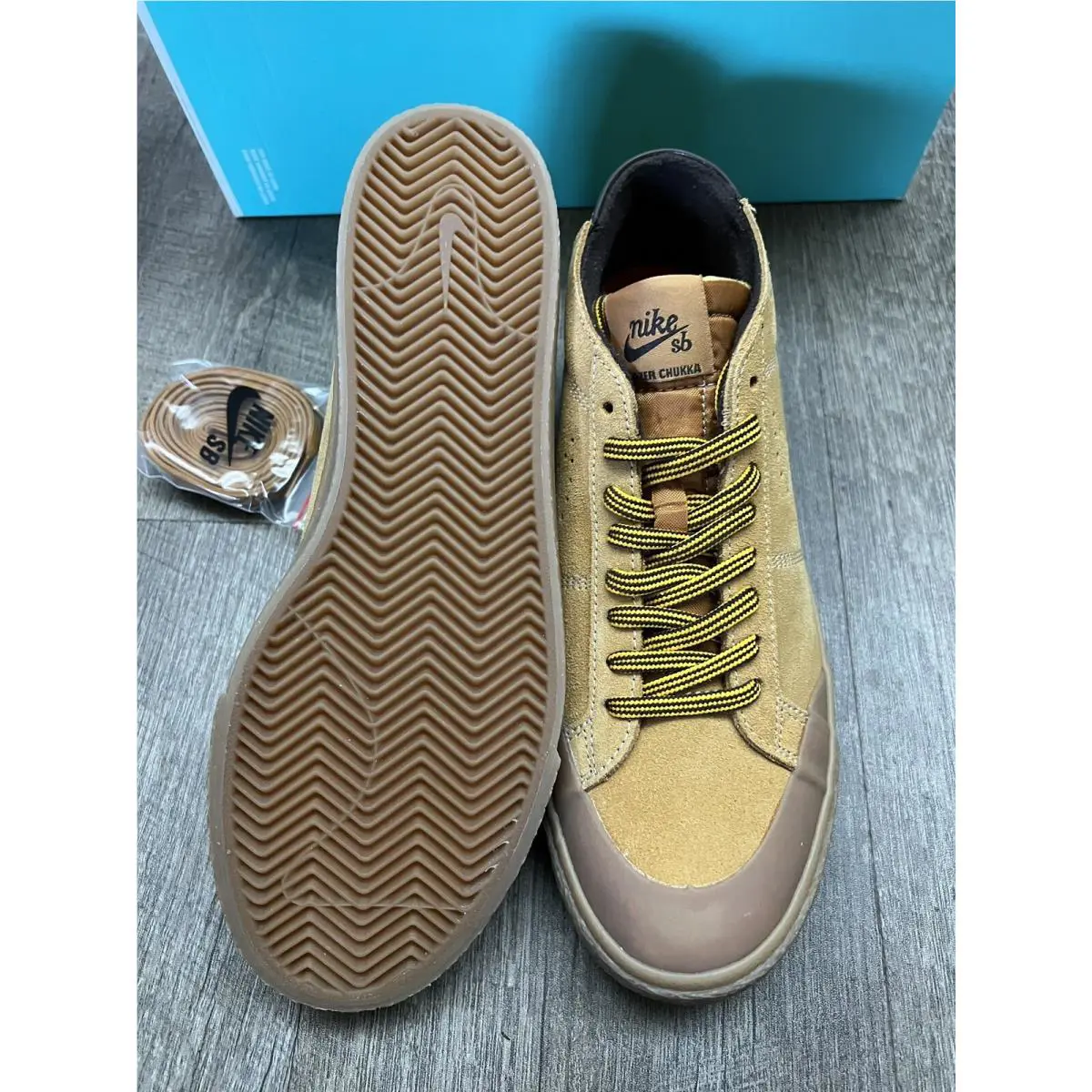 Nike shoes - Nike SB Blazer - Blazer - AV3529-772 - Brown (UPC: 191887020028) 1