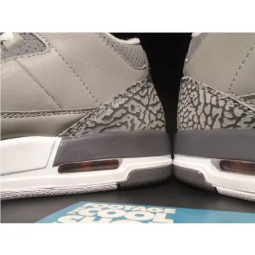 Nike shoes - Nike Air Jordan 3 Retro - 398614-012 - Gray 1