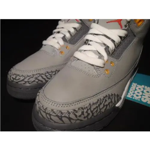 Nike shoes - Nike Air Jordan 3 Retro - 398614-012 - Gray 3