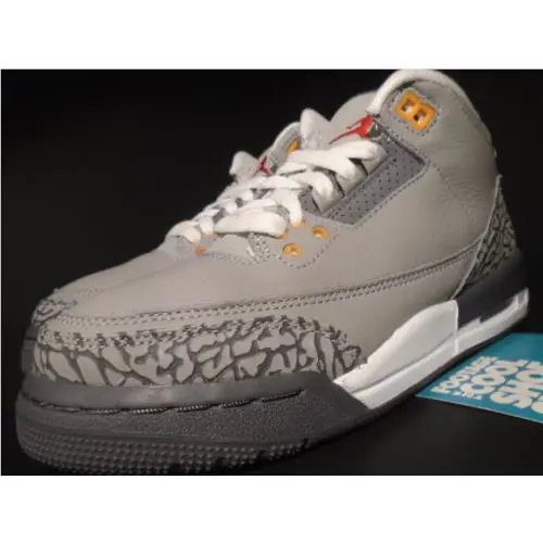 Nike shoes - Nike Air Jordan 3 Retro - 398614-012 - Gray 4