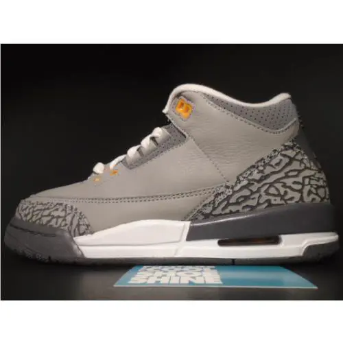 Nike shoes - Nike Air Jordan 3 Retro - 398614-012 - Gray 5