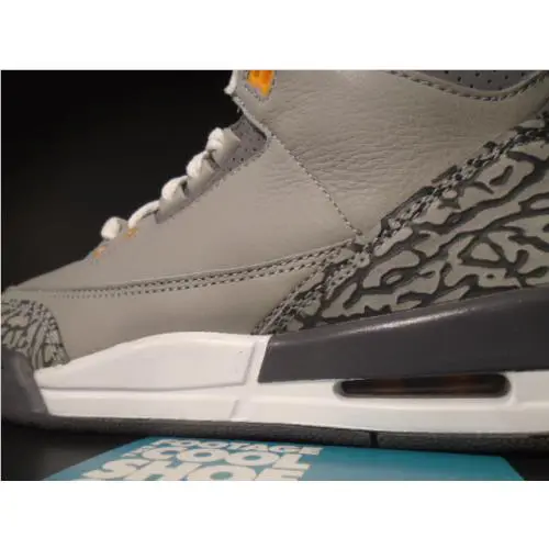 Nike shoes - Nike Air Jordan 3 Retro - 398614-012 - Gray 6