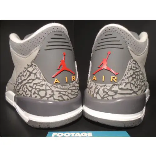 Nike shoes - Nike Air Jordan 3 Retro - 398614-012 - Gray 7